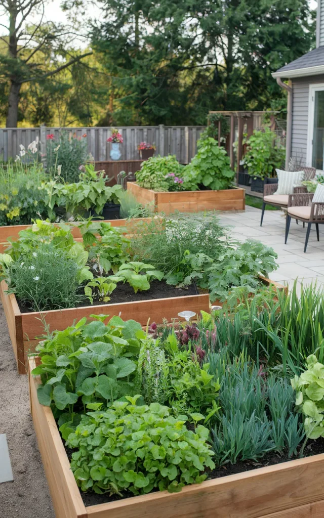 Install Raised Garden Beds for Structure