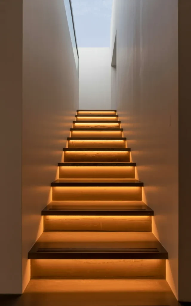 Install Staircase LED Strip Lighting