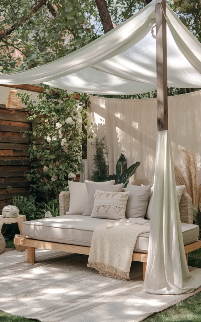 Install a Backyard Canopy Retreat