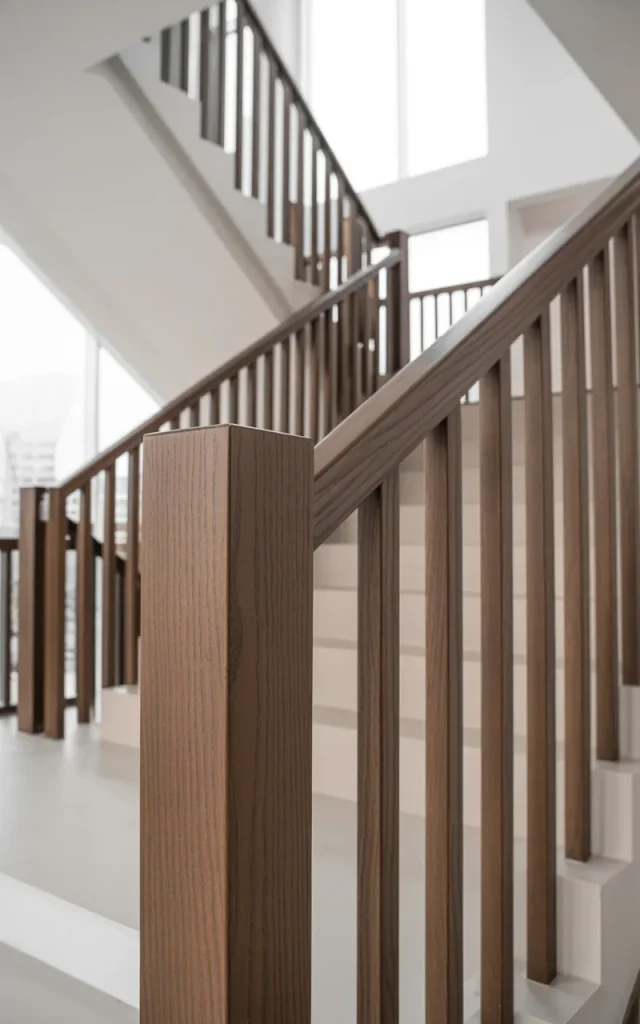 Install a Chunky Square Profile Rail for Modern Drama