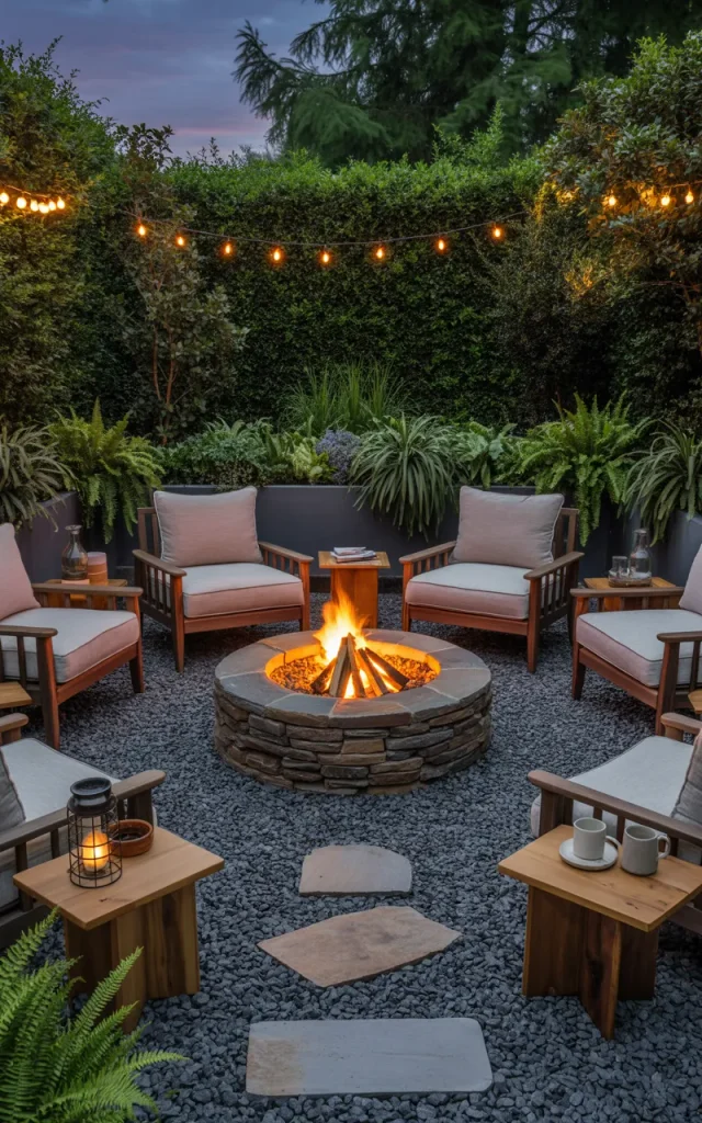 Install a Dreamy Backyard Fire Pit