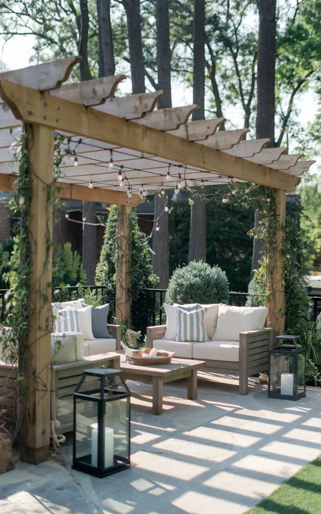 Install a Small Pergola