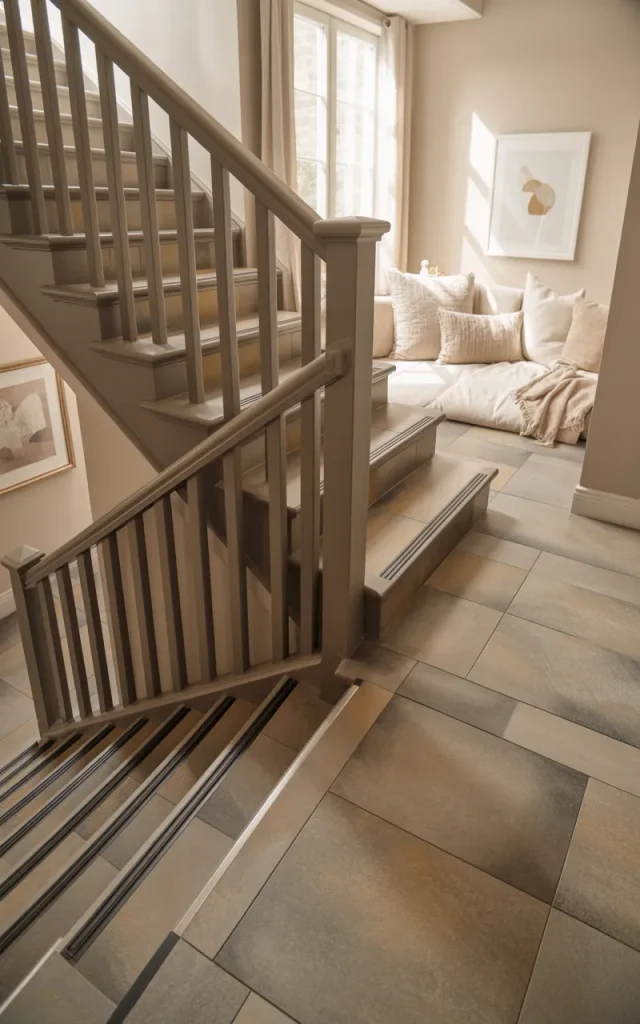 Install textured anti-slip tiles without sacrificing style