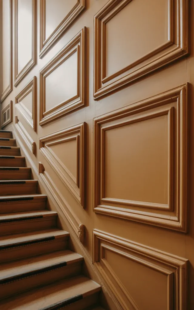 Layer decorative trim profiles for classic luxury