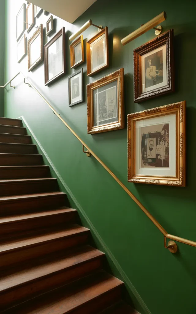Paint a gallery-style backdrop wall
