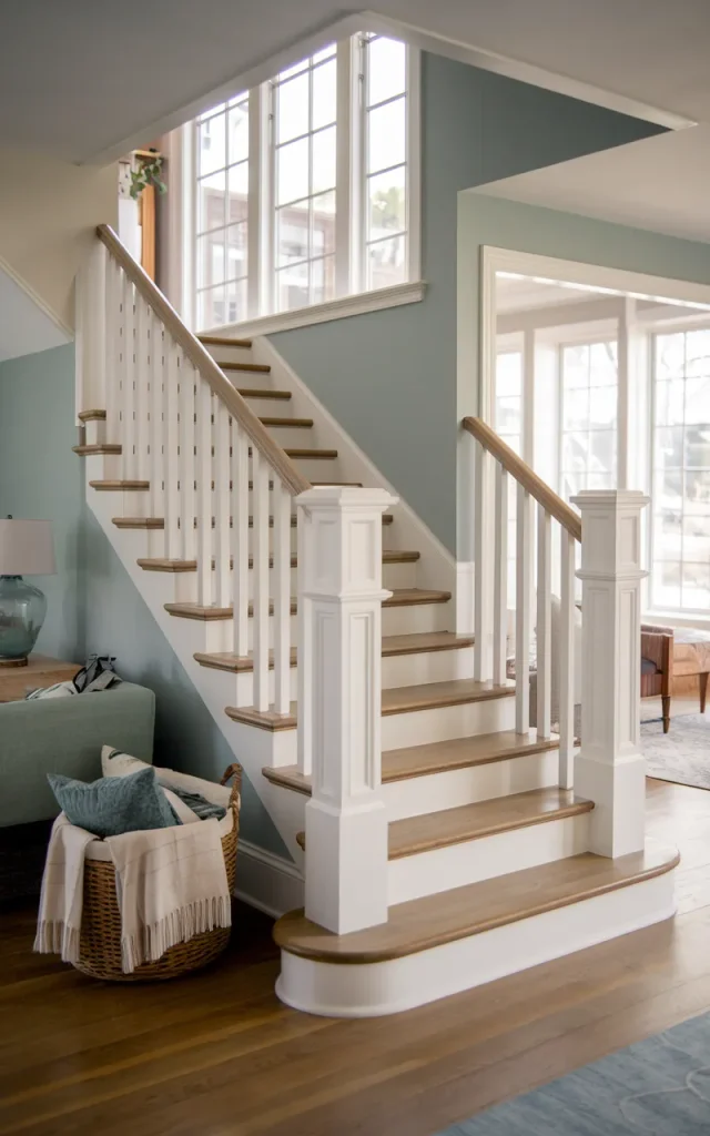 Paint the Risers for a Pop of Personality
