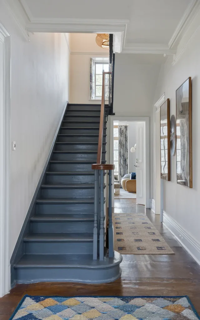 Paint the risers in a bold accent color