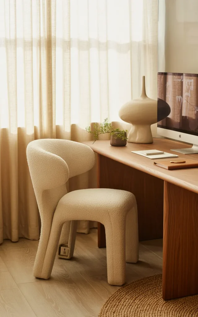 Select an ergonomic chair that looks beautiful.