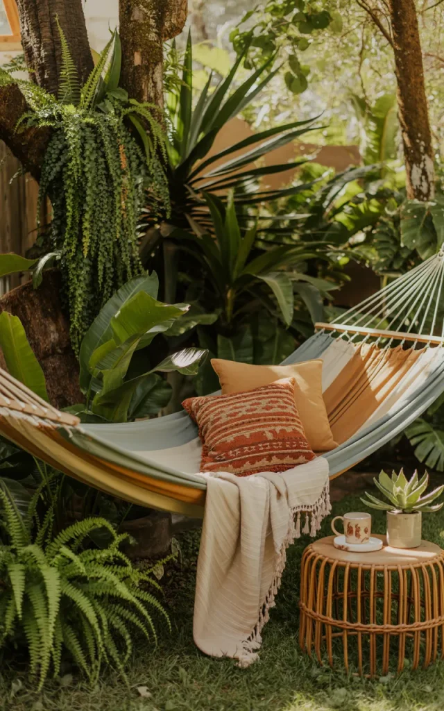 Set Up a Backyard Hammock