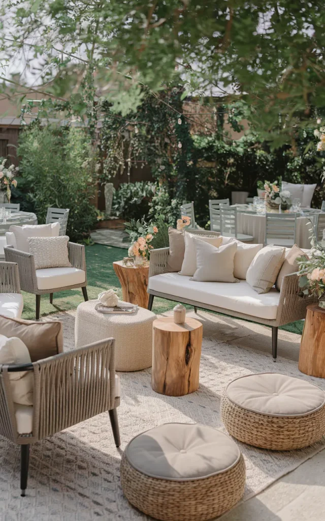 Set Up a Cozy Backyard Lounge Area