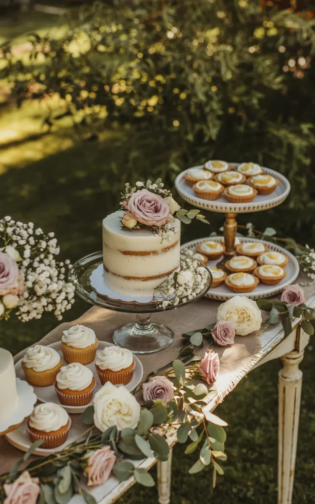 Set Up a Petite Dessert Table