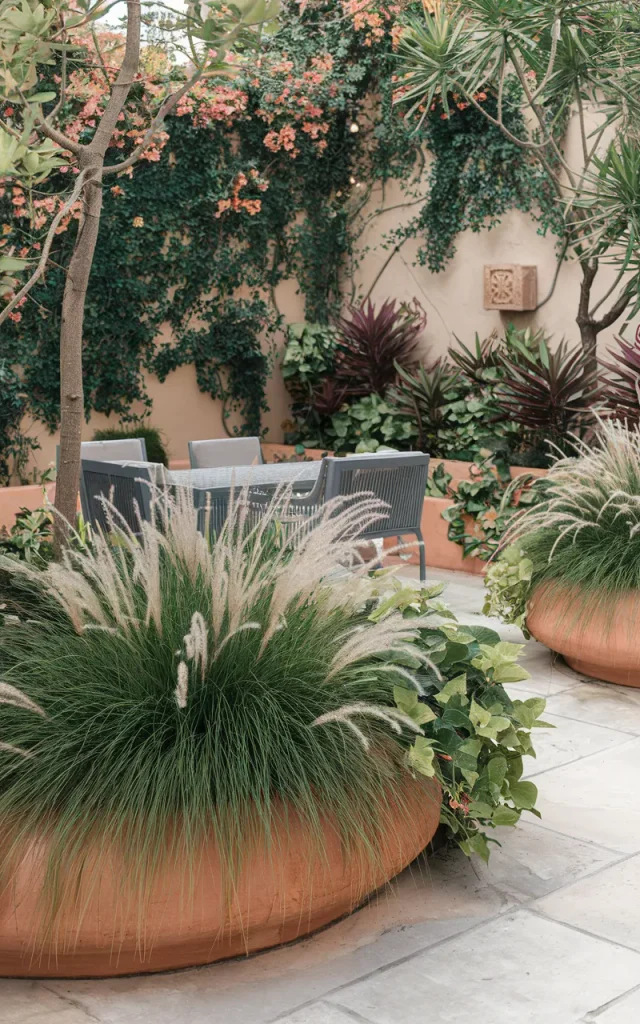 Surround the Patio With Planters