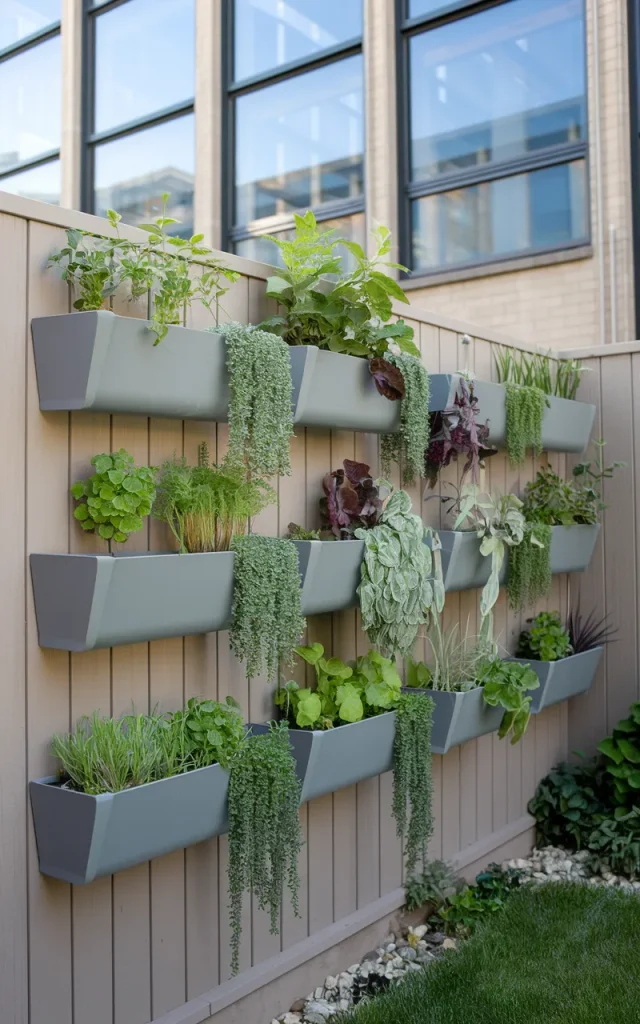 Turn a Fence Into a Vertical Garden