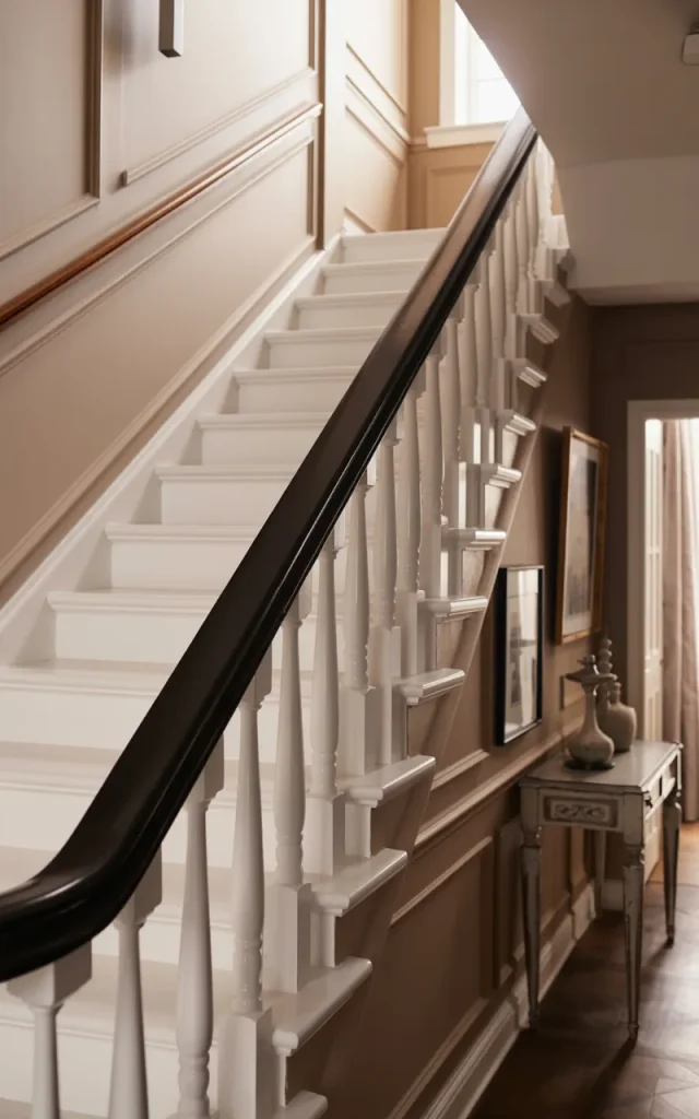 Upgrade the Handrail in a Contrasting Finish