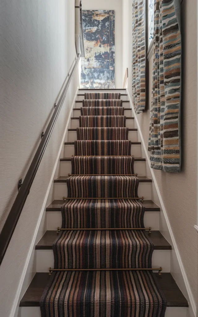 Use a Bold Runner Rug