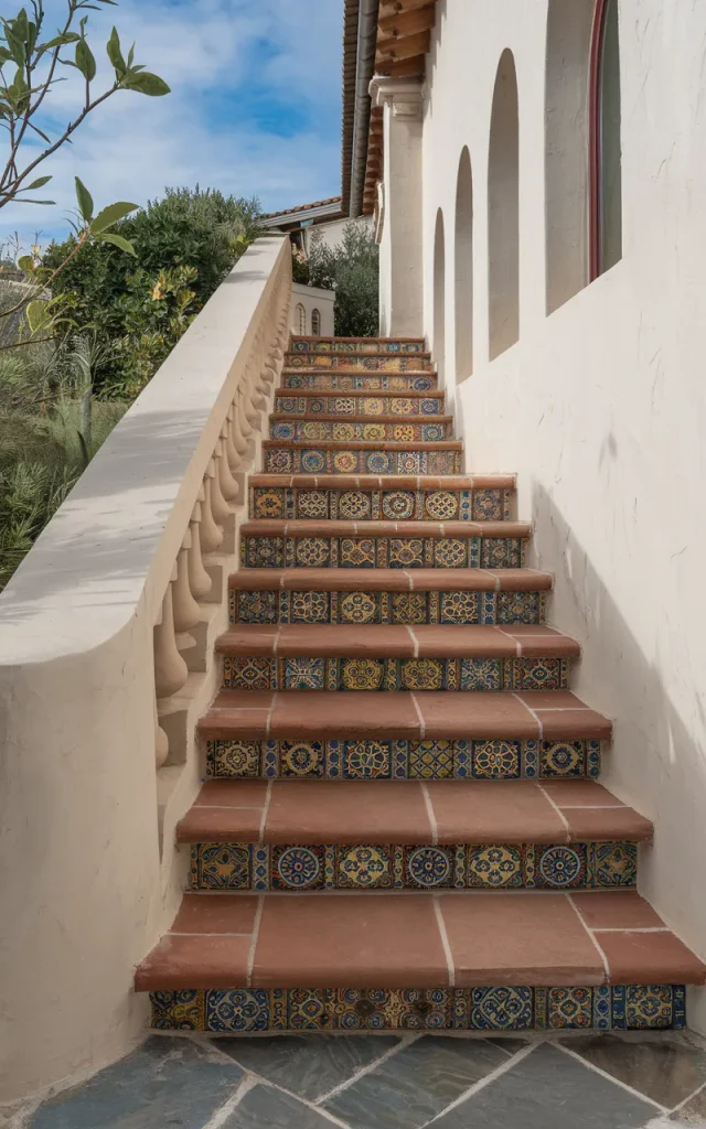 Add Decorative Tile Risers