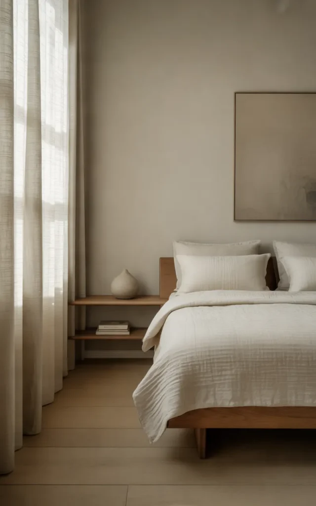 Add Floating Bedside Shelves