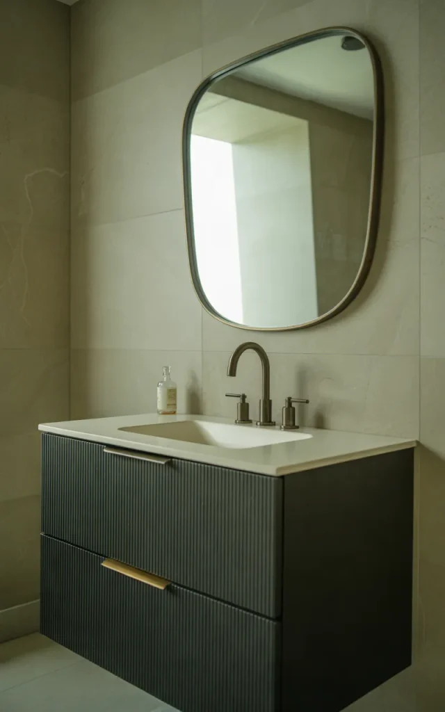 Choose a Dramatic Black Vanity