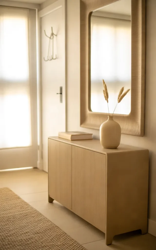 Choose a Neutral Colour Palette for a Calm First Impression