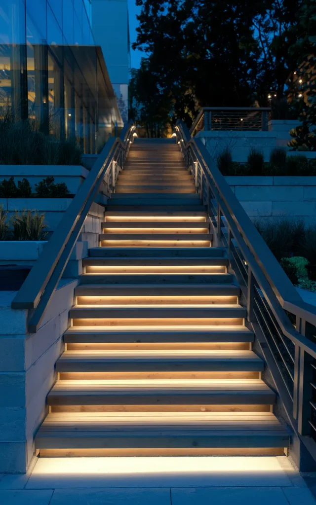 Highlight Every Step With Hidden LED Lighting