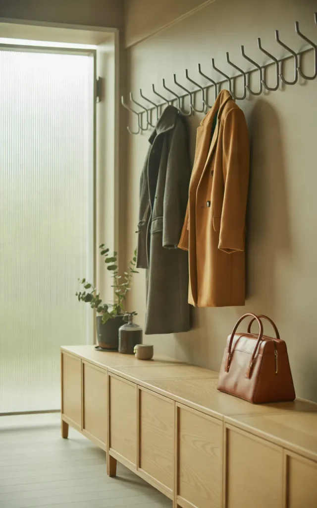 Install Wall Hooks for Stylish Everyday Storage
