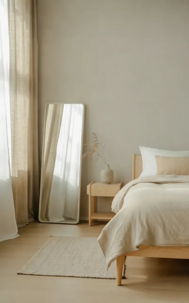 Install a Large Mirror to Reflect Natural Light