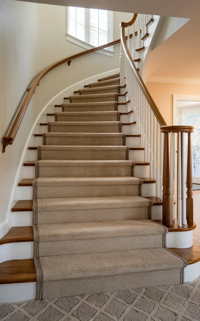 Layer Carpet Over Stair Padding for Maximum Comfort
