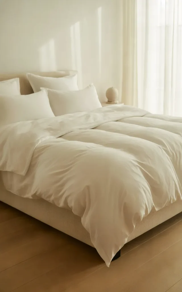 Layer White Bedding for a Hotel-Like Look