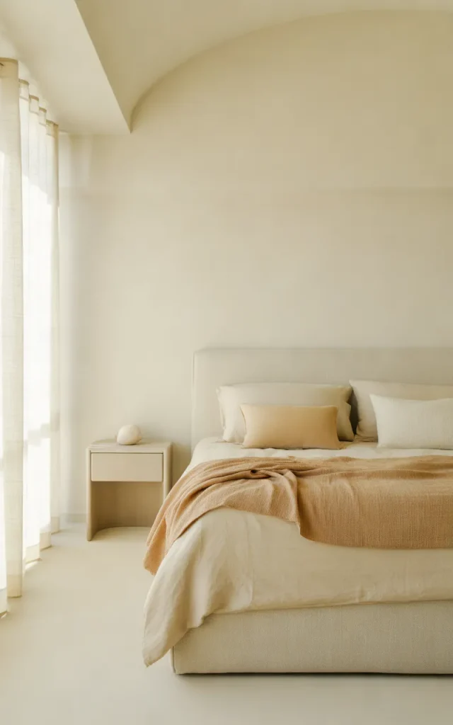 Paint the Ceiling and Walls in Similar Shades
