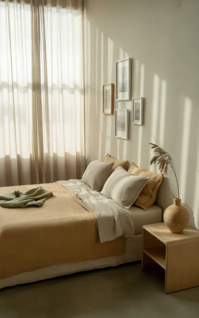 Personalise Your Minimalist Bedroom With Meaningful Details